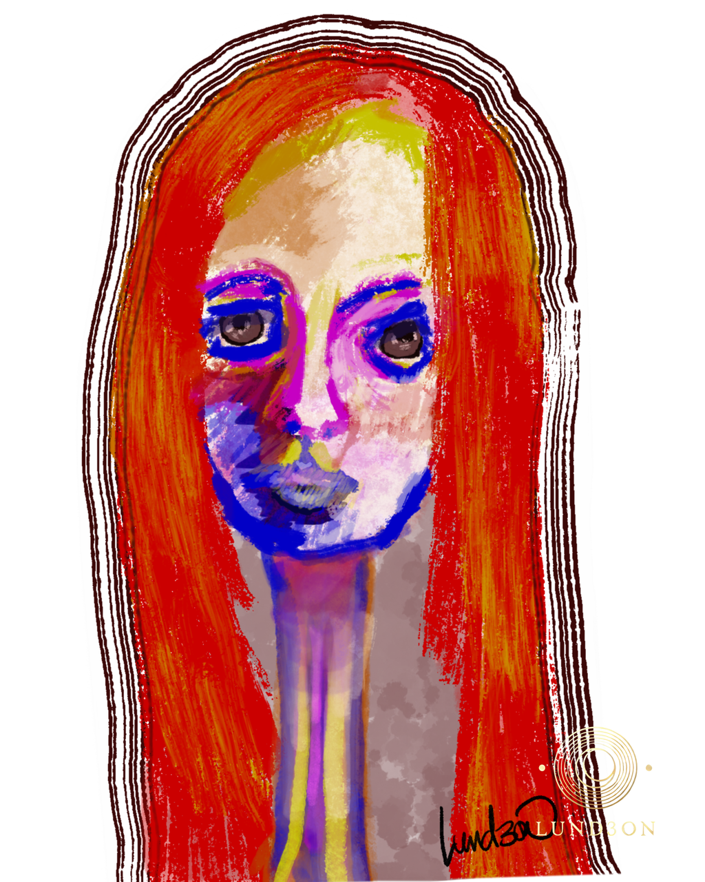 Ruby - 8.5” x 11” Semi-Gloss Print