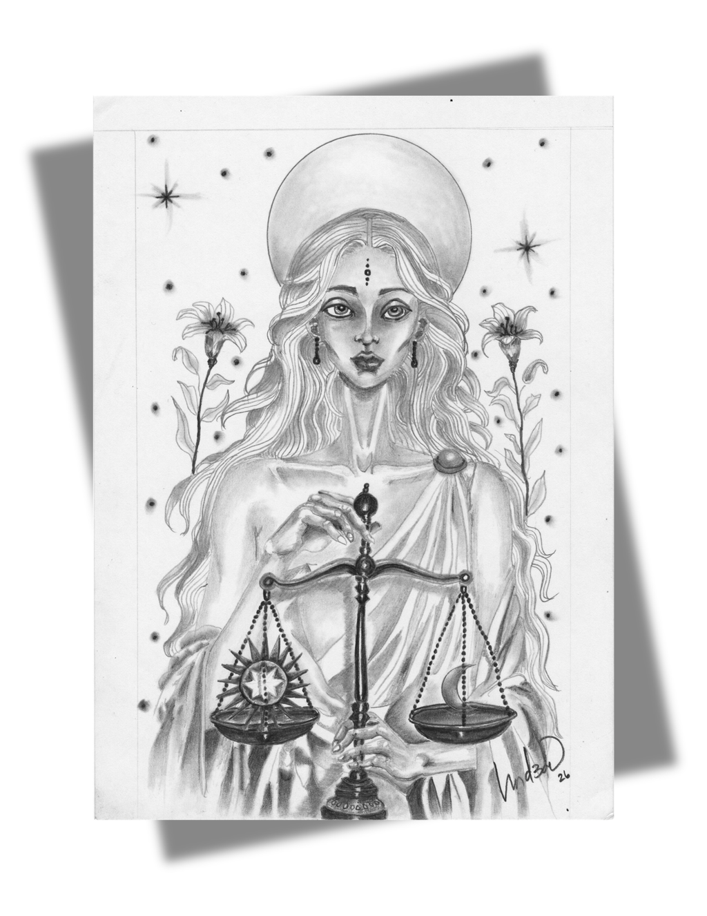 Libra 2026 | 5 x 7 inch Premium Matte Print
