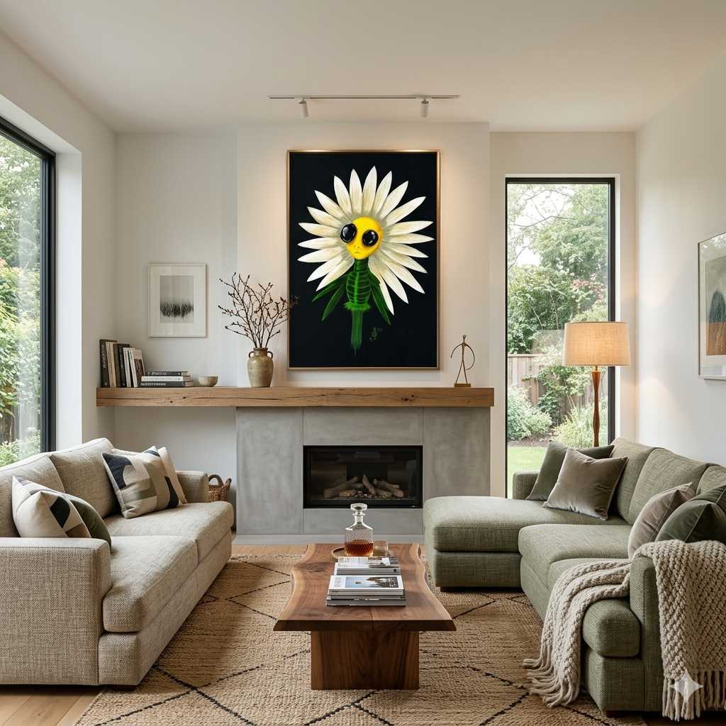 Bloom - Framed Canvas Print